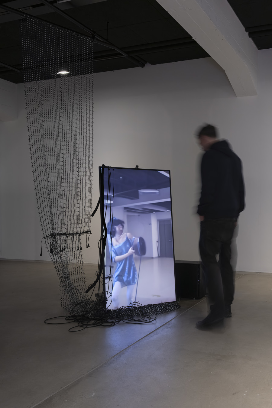 Lukas Truniger, Archives of infinite perspectives, 2026, «Lukas Truniger, Isabell Bullerschen, Rhona Mühlebach – Swiss Media Art – Pax Art Awards 2025», 2026, HEK, photo: Franz Wamhof