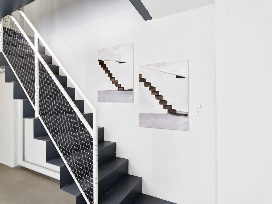 Exhibition view, Thomas Sauter, subito presto, flatmarkus, Zürich, 2025. Photo credit: Felix Jungo. Courtesy of the artist and flatmarkus