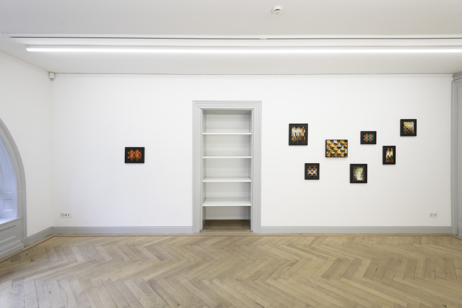 Exhibition view Bernd Ribbeck “Four Positions in Painting“, Galerie Peter Kilchmann, 2022
