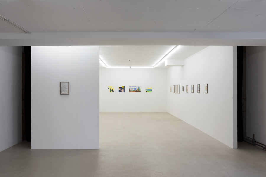 Exhibition view, Lionne Saluz, Ikonen, For, Basel. Photography: Gina Folly / all images copyright and courtesy of the artist and For, Basel