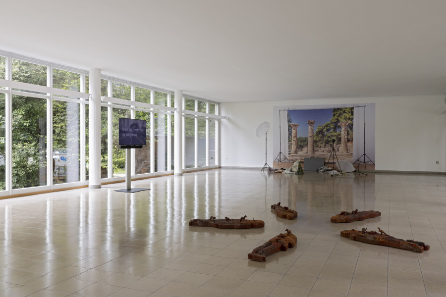 John Miller, The Ruin of Exchange, installation view, Kunsthaus Glarus, 2024. Photo: Gina Folly