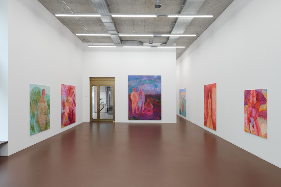 Installation view, Kateryna Lysovenko, Noch eine Welle, 2026, Karma International, Zurich.