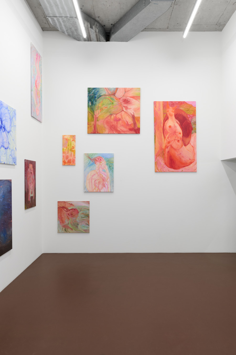 Installation view, Kateryna Lysovenko, Noch eine Welle, 2026, Karma International, Zurich.