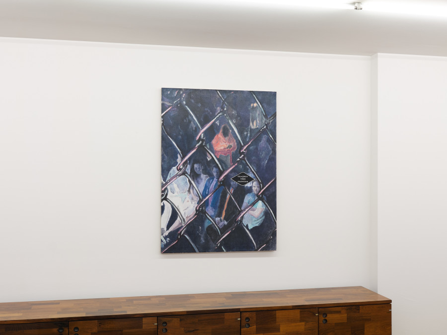 Exhibition view, René Kemp, L’univers crie, Mai 36 Galerie, 2021-2022.