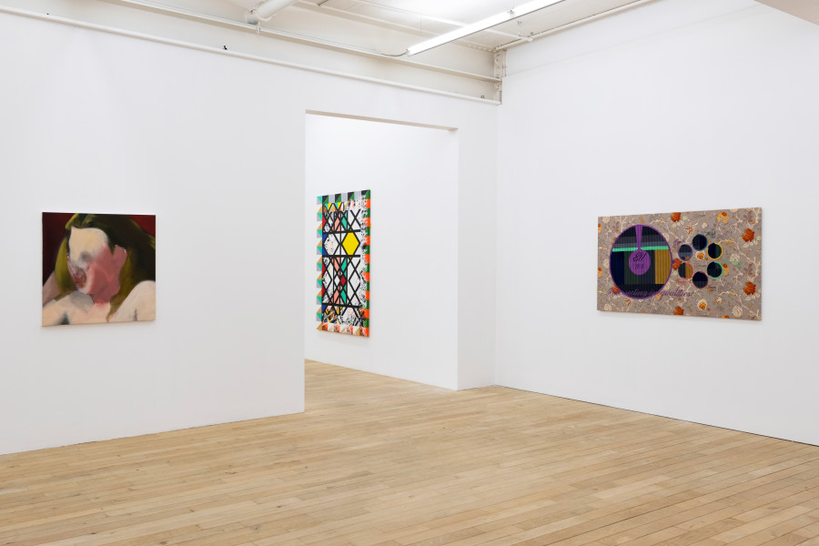 Installation view, Shifting, Galerie Peter Kilchmann, 2025.