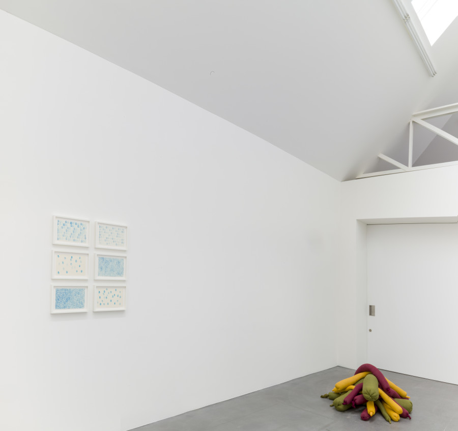 Installation View, Barry Flanagan at von Bartha, Basel, 21 May – 31 July 2021. Image courtesy the Estate of Barry Flanagan and von Bartha. Photo: Simon Schwyzer.