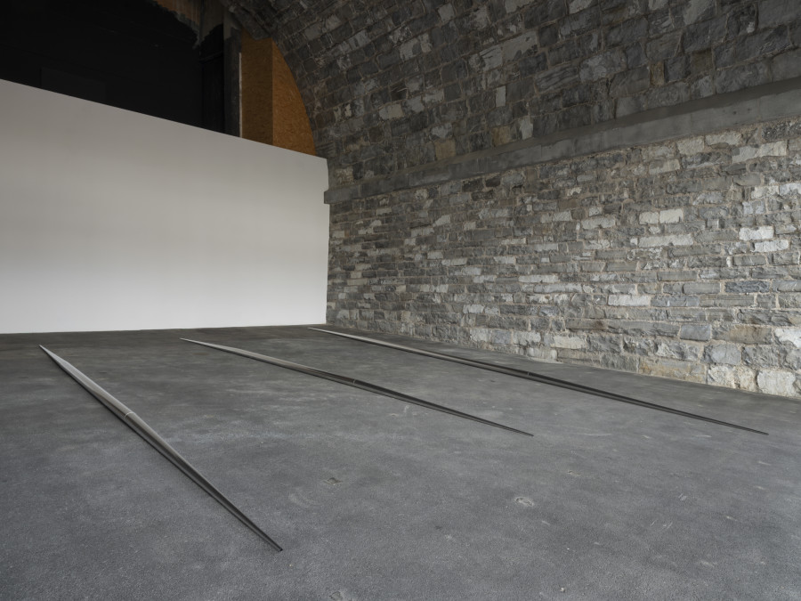 Installation view, Clémentine Adou, Public, Tunnel Tunnel, Lausanne, 2025. Photo credit: Julien Gremaud