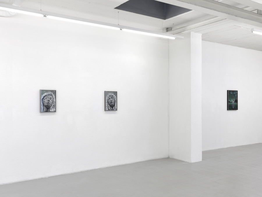 Exhibition view, Tali Lennox, Sulis & The Wreck, Galerie Sébastien Bertrand, Geneva, 2025. Photo credit: Annik Wetter, Courtesy the artist and Galerie Sébastien Bertrand