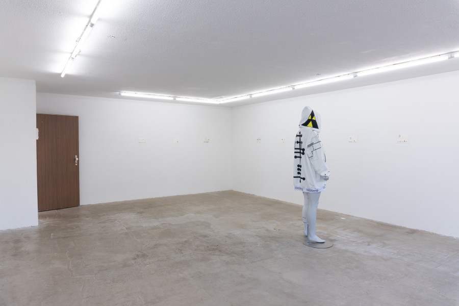 Exhibition view, Mix, Saehan Parc and Thilda Bourqui, Halmet, Zürich, 2026. Photo credit: WALENTINA