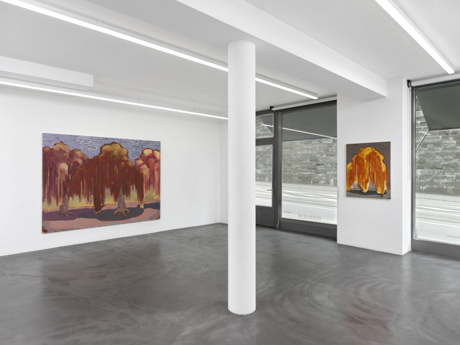 Installation view, David Flaugher, Saint Jerome in the Wilderness, Bernheim Gallery, 2024. Courtesy of the Artist and Bernheim Gallery, London, Zurich. Credit Photo: Annik Wetter