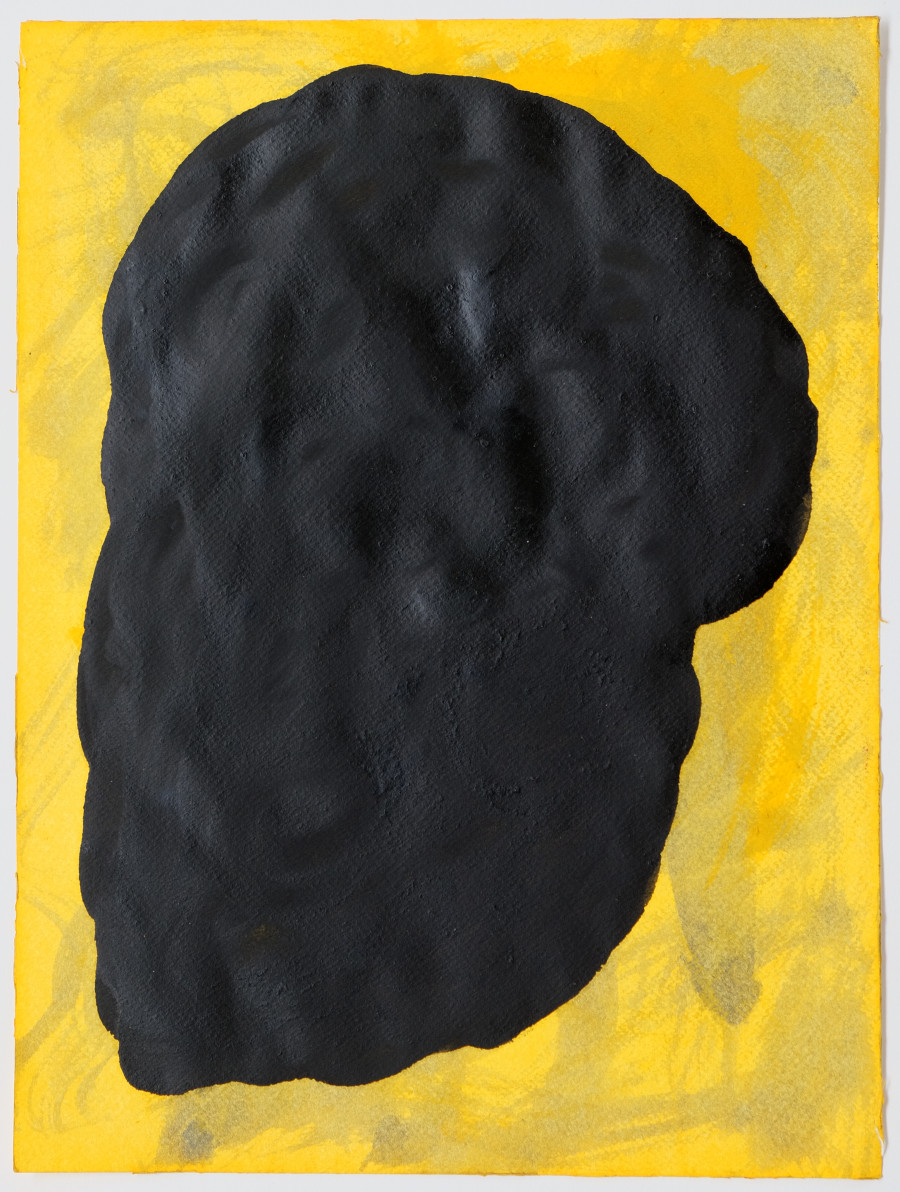 Rituximab, 2014, Öl und Tusche auf Papier, 40 x 30 cm