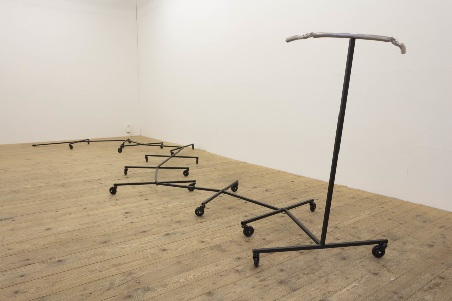 Exhibition view, Kay Yoon – PLAY, TOUCH, GRIP, sic! Elephanthouse, 2021. Photo credit: Andri Stadler