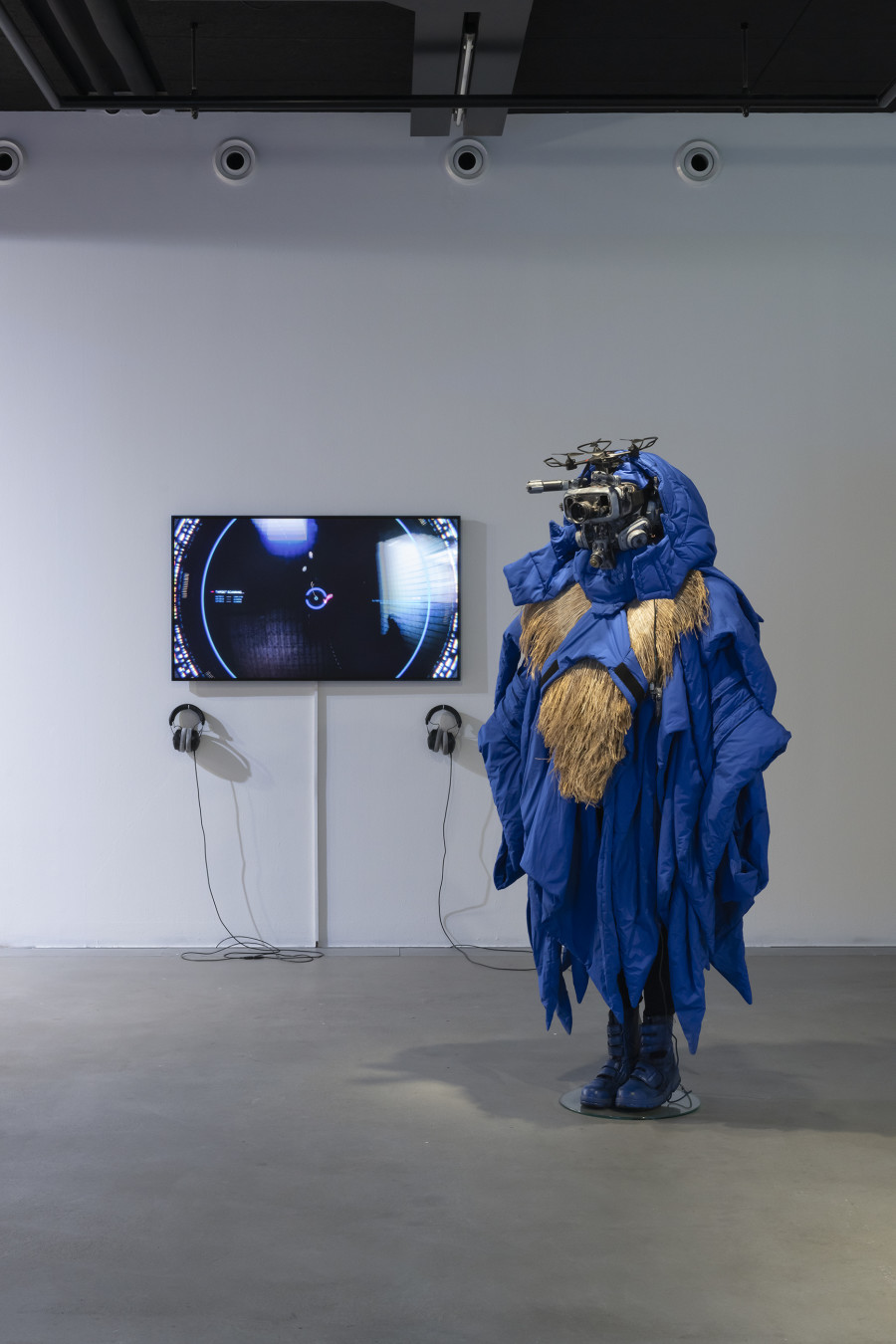 Etsuko Ichihara, Namahage in Tokyo, 2017, «New Rituals [for the End of the World]», 2026, HEK, photo: Franz Wamhof