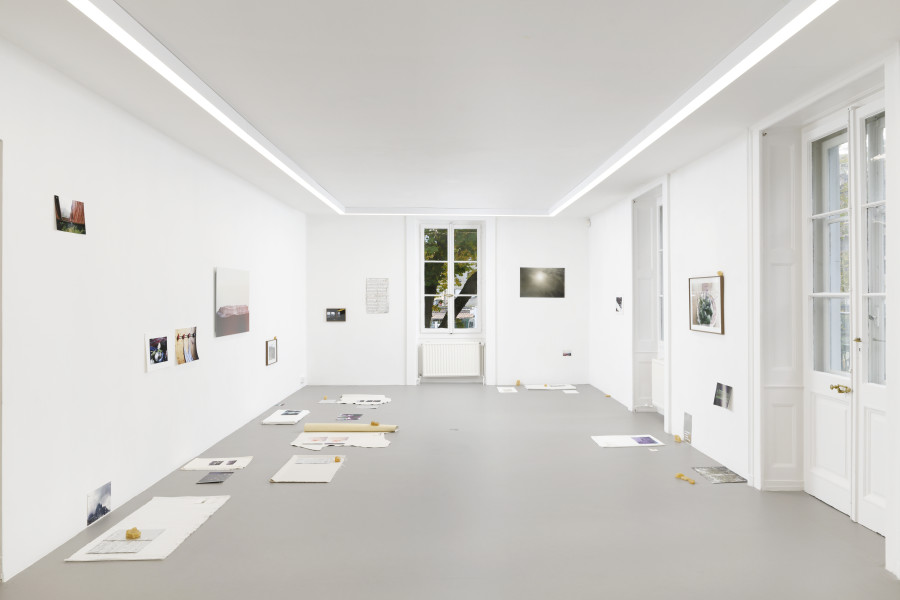 Exhibition view, Voies d’évasion, The artistic journeys of former EBAG preparatory class students, Villa du Parc, 2024. Photo credit: Aurélien Mole