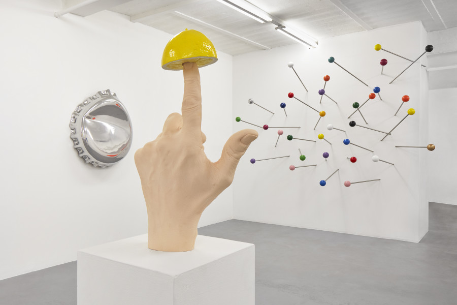 Exhibition view, Lilian Bourgeat, galerie lange + pult, Auvernier, 2025.
