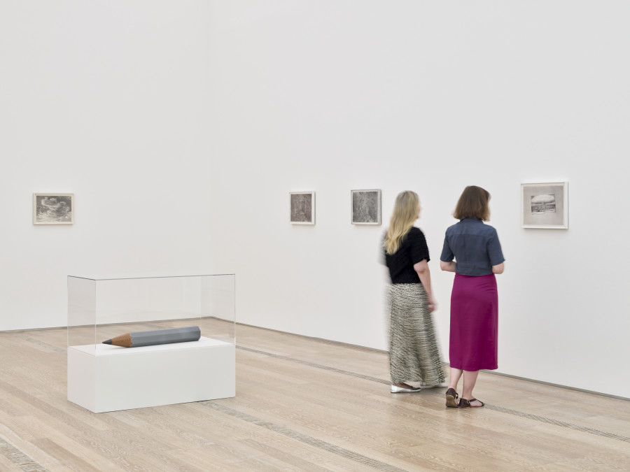 Vue d’installation « Vija Celmins », Fondation Beyeler, Riehen/Basel, 2025. © Vija Celmins, Courtesy Matthew Marks Gallery. Photo : Mark Niedermann
