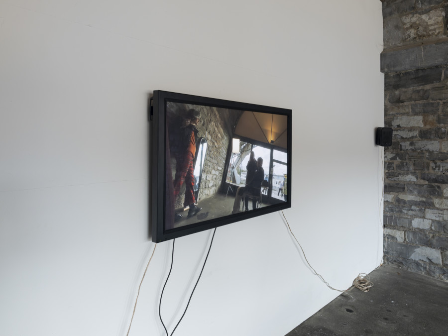 Installation view, Tiphanie Kim Mall, Tunnel Tunnel, Lausanne, 2026. Photo credit: Julien Gremaud