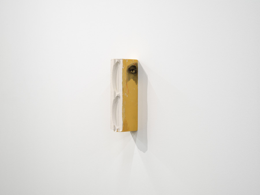 B. Ingrid Olson, Physical Decade (Interstice for the Visitors, from my eye to my sight, which look is mine?) (2012-2025), installation view, Passages, Kunsthalle Friart Fribourg, 2026. Photo: Cedric Mussano