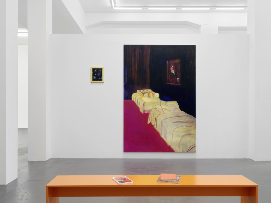 Installation view of Caro Niederer, Slowed down, Barbara Seiler.