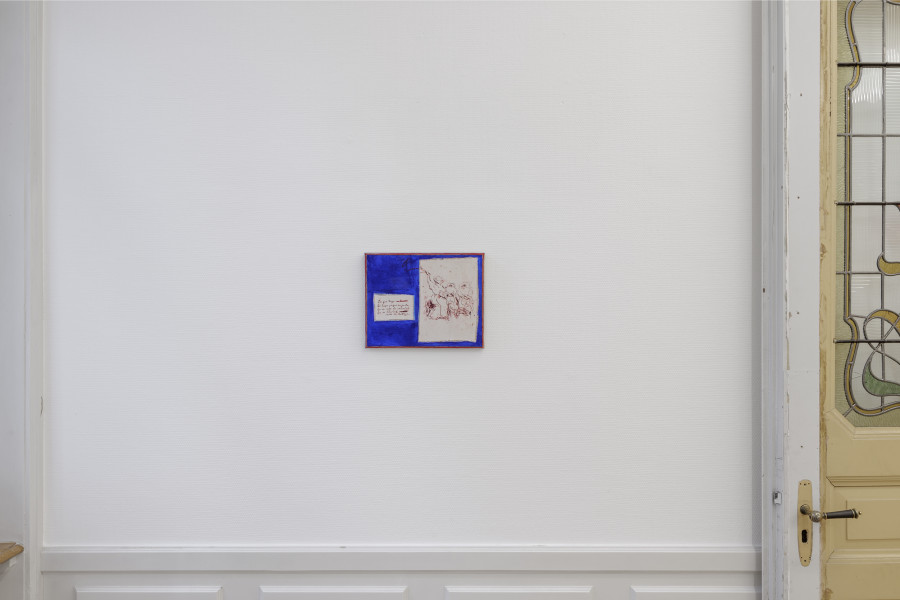 Exhibition view, Cosima zu Knyphausen, Homo Hobby, Galerie Oskar Weiss, Zürich, 2025. Photo credit: Gina Folly