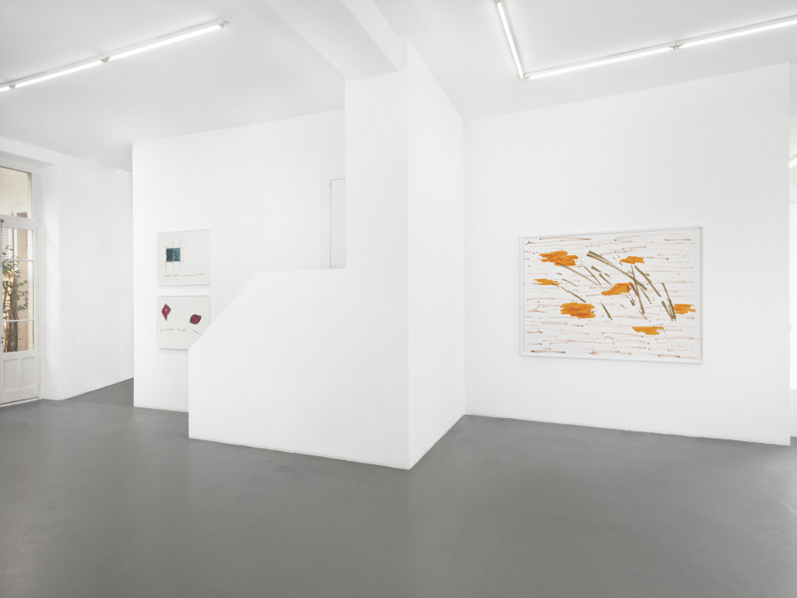 Installation view, Jean-Marc Bustamante, Galerie Mezzanin, 2023. Photo credit: © Julien Gremaud.