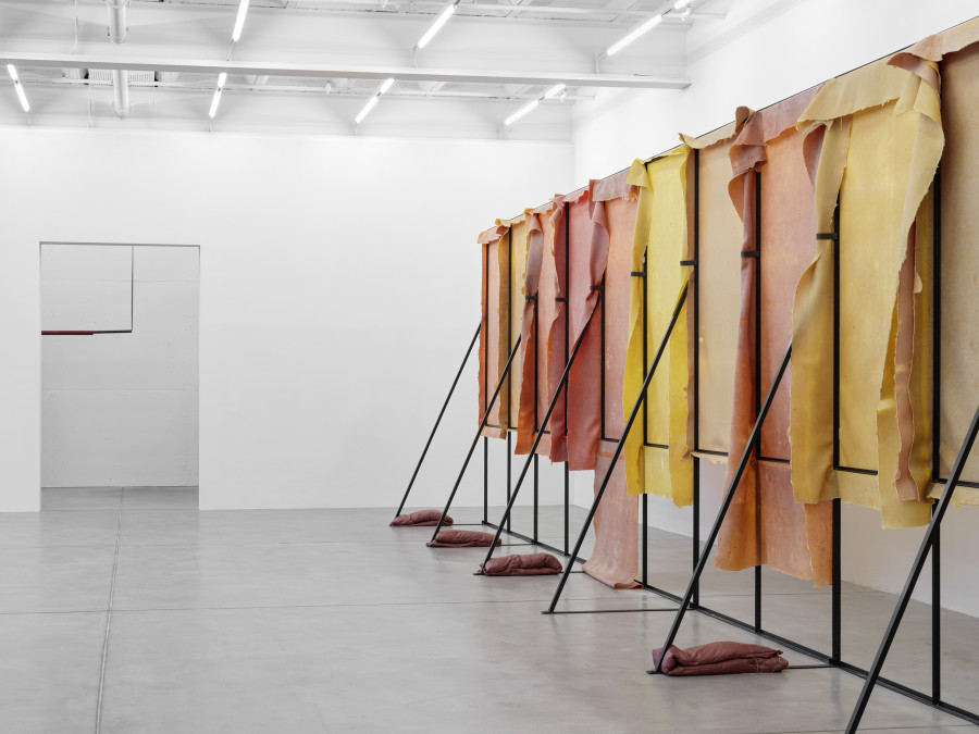 Installation view, Liesl Raff, A Corridor, a Room, and Four Dens, Galerie Eva Presenhuber, Maag Areal, Zurich, 2025. © Liesl Raff. Courtesy the artists and Galerie Eva Presenhuber, Zurich / Vienna. Photo: Stefan Altenburger Photography, Zürich