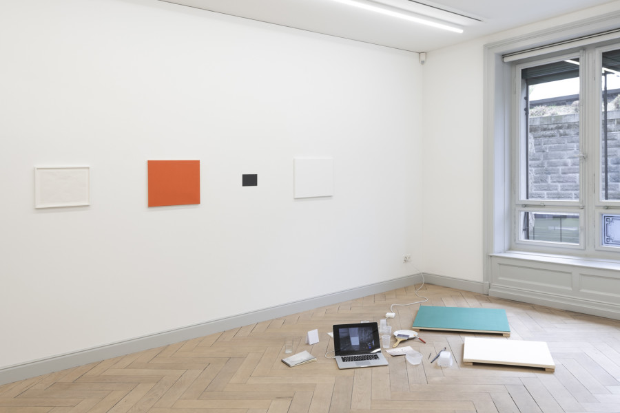 Installation view, „Bruno Jakob: Again and Again and Again“. Courtesy of the artist and Galerie Peter Kilchmann, Zurich, Paris. Photo: Sebastian Schaub.