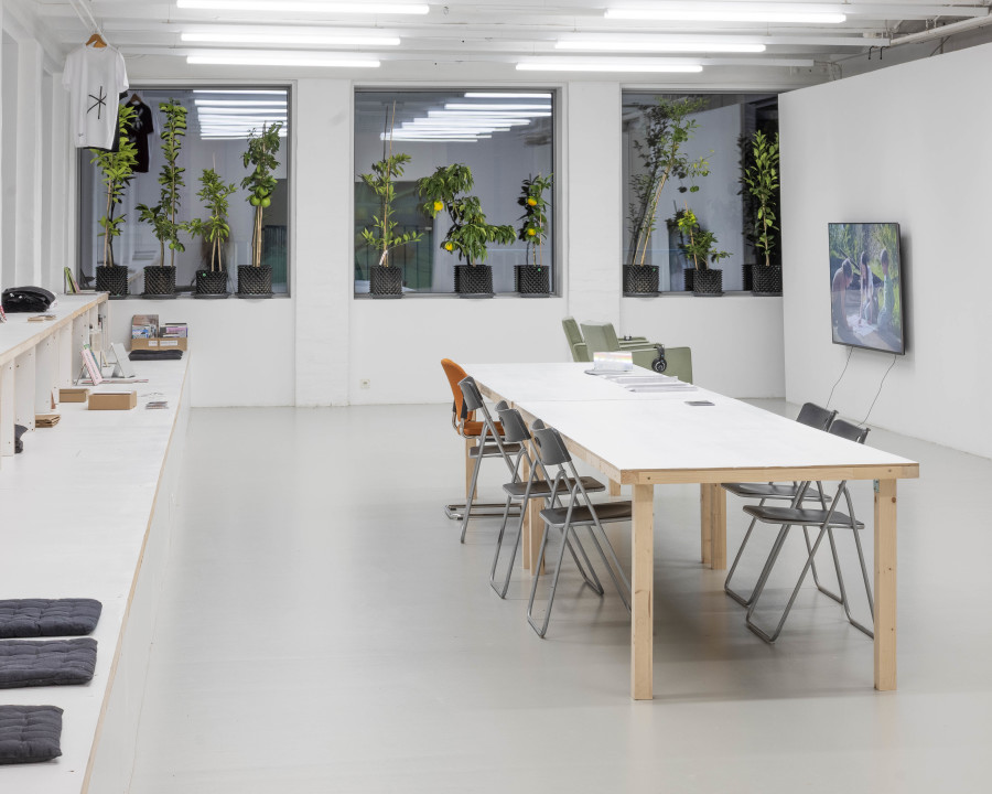 No Center, exhibition view, CAN Centre d’art Neuchâtel. Photo: S. Verdon