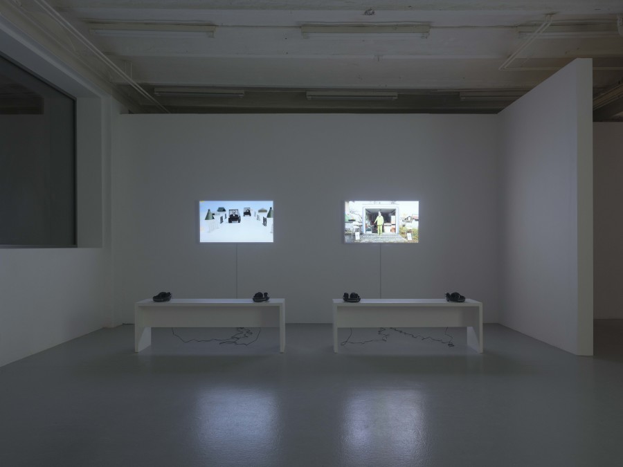 Rudolf Steiner & Trmasan Bruialesi, Rudolf Steiner & Giona Mottura, exhibition view, 2023. Photography: Sebastian Verdon / all images copyright and courtesy of the artists and CAN Centre d’art Neuchâtel