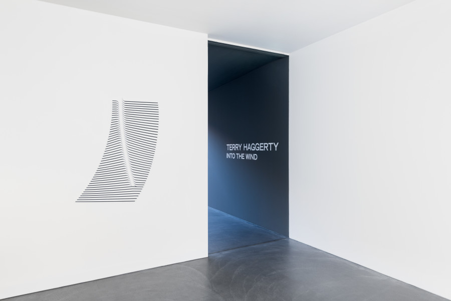 Exhibition view, Terry Haggerty, Into the Wind, Von Bartha, 2022. Courtesy von Bartha & The Artist. Images by: Andreas Zimmermann.