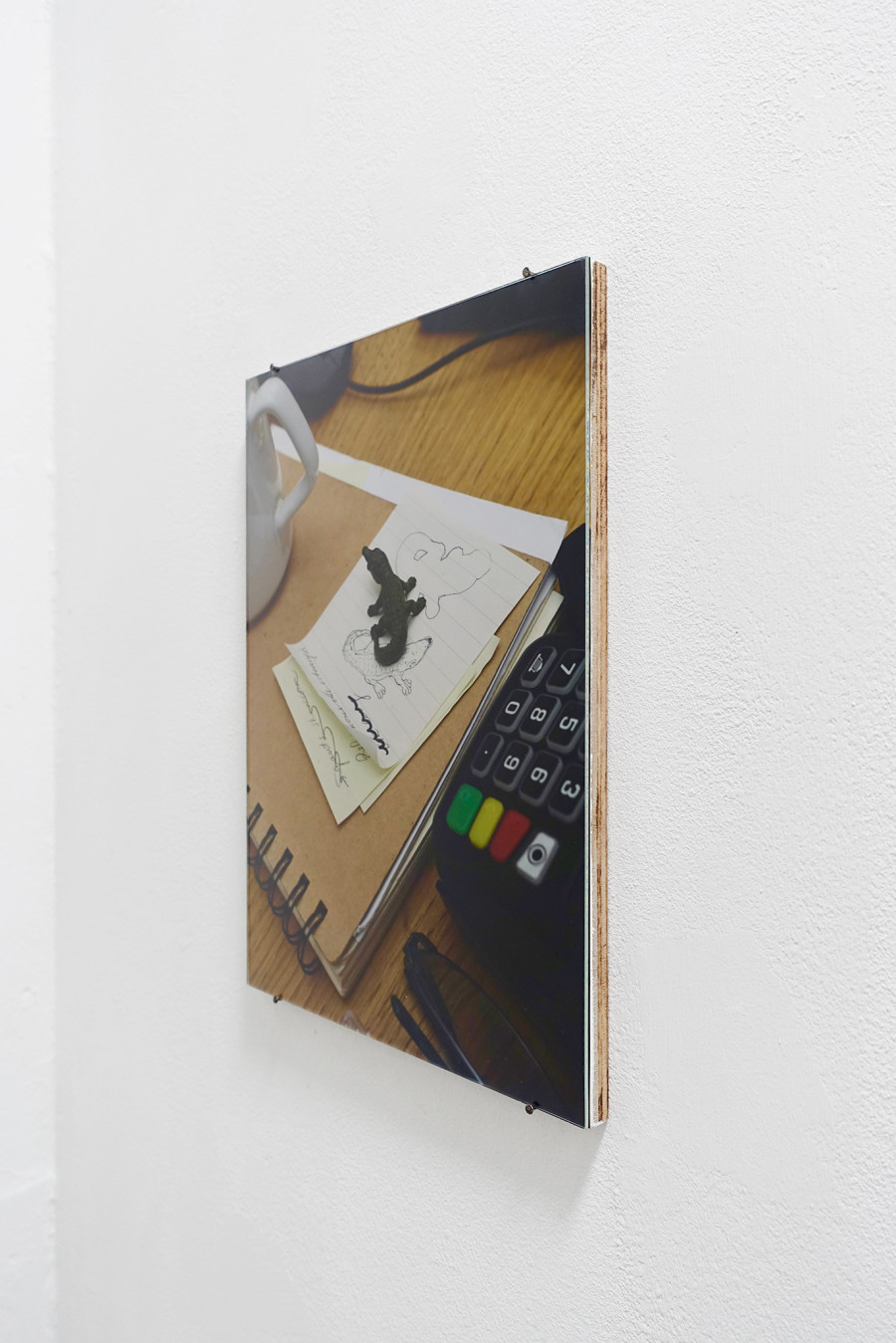 Hélène Janicot, Slither, 2025, injekt print on paper mounted on wood, anti-UV glass, 24 × 32cm. © Hélène Janicot