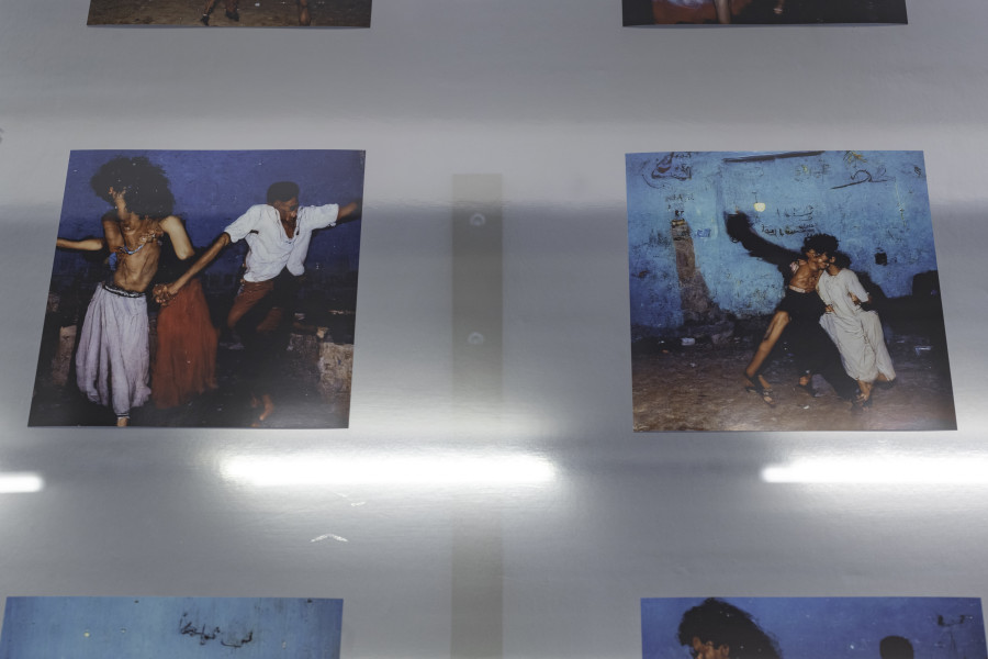 «Entangled Events», Mohamed Almusibli, My Parents Dance Without Touching (in the style of Nan Goldin), 2022 (Detail). Photo: Kunst Halle Sankt Gallen, Sebastian Schaub. Courtesy: the artists.