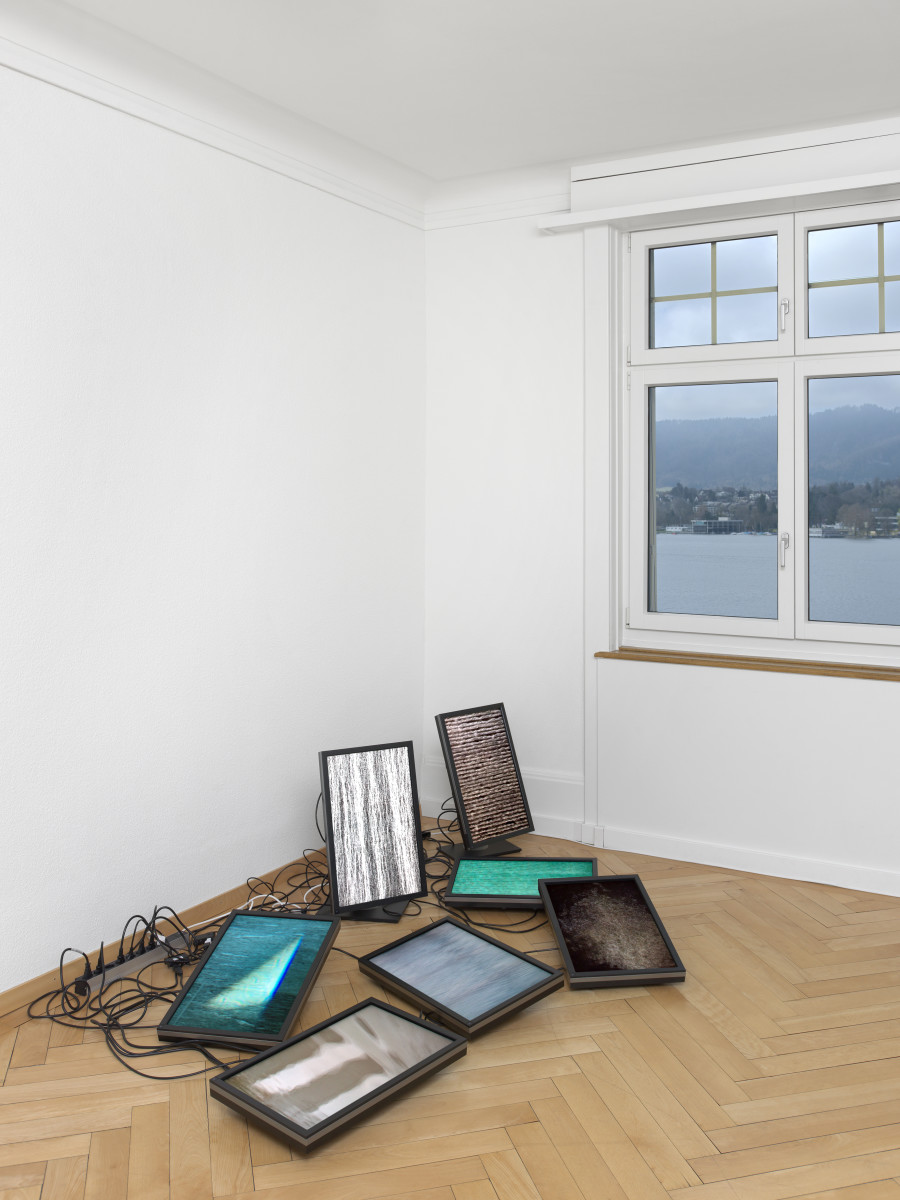 Installation view, Naomi Tereza Salmon, Trompe-l’œil, BELETAGE Art Space, 2024. Photo Annik Wetter, courtesy Beletage Art Space, Zurich