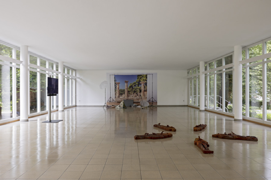 John Miller, The Ruin of Exchange, installation view, Kunsthaus Glarus, 2024. Photo: Gina Folly