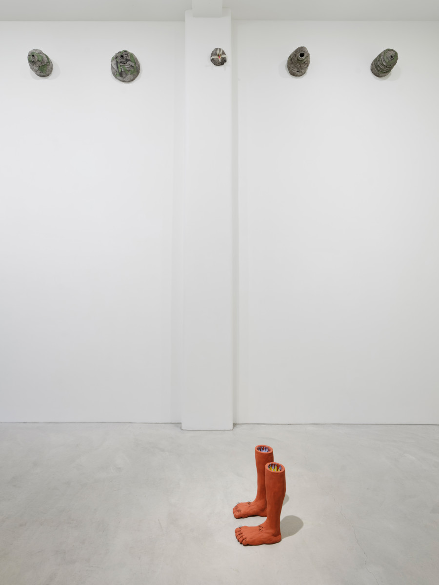 Installation view, Pedro Wirz, Substance Shifts, Galerie Philippzollinger, 2024. Photo credit: Conradin Frei