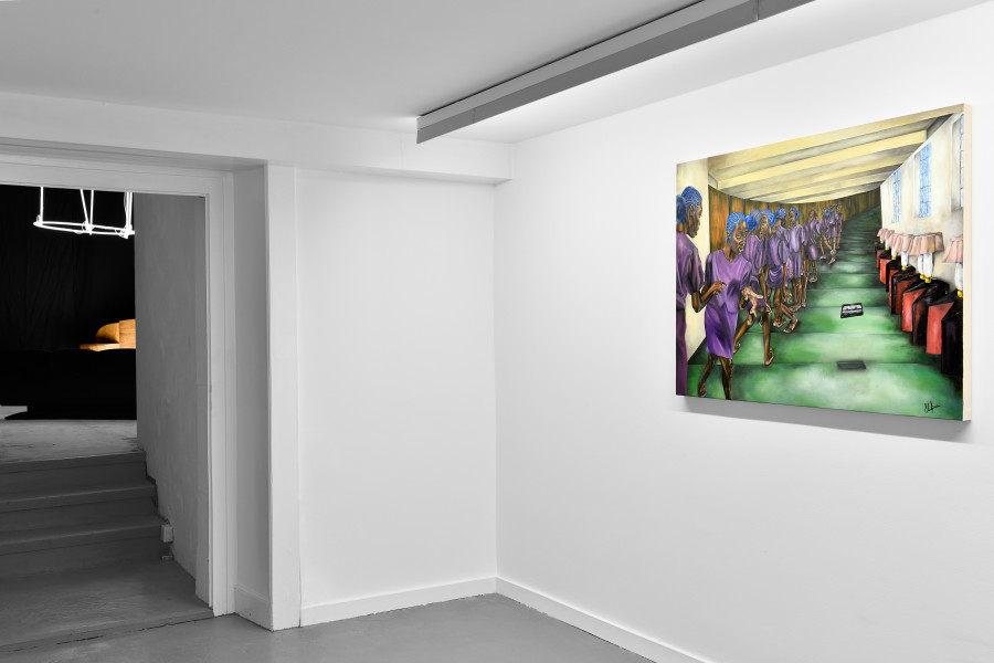 Installation view - Ekene Emeka-Maduka, Colours of my dream, © Zoé Aubry, courtesy Fabienne Levy