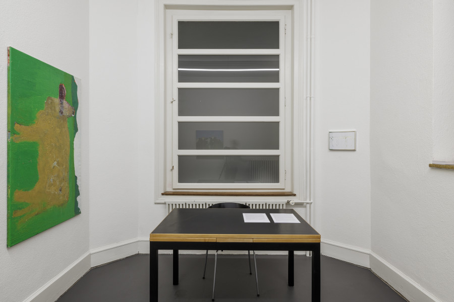 Exhibition view, Kühe und Pferde, Galerie Oskar Weiss, Zürich, 2025-2026. Photo credit: Gina Folly