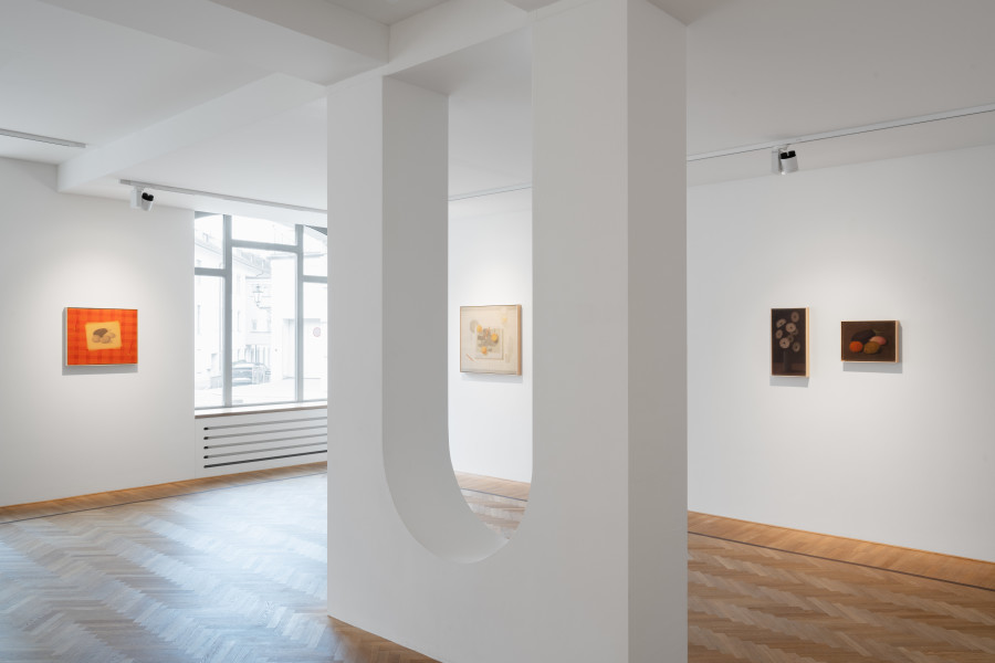 Installation view of Johnny Izatt-Lowry, 'In, and just outside of', 2024, Galerie Fabian Lang, Zürich. Credit: Courtesy of the artist and Galerie Fabian Lang. Copyright: © Fabian Lang