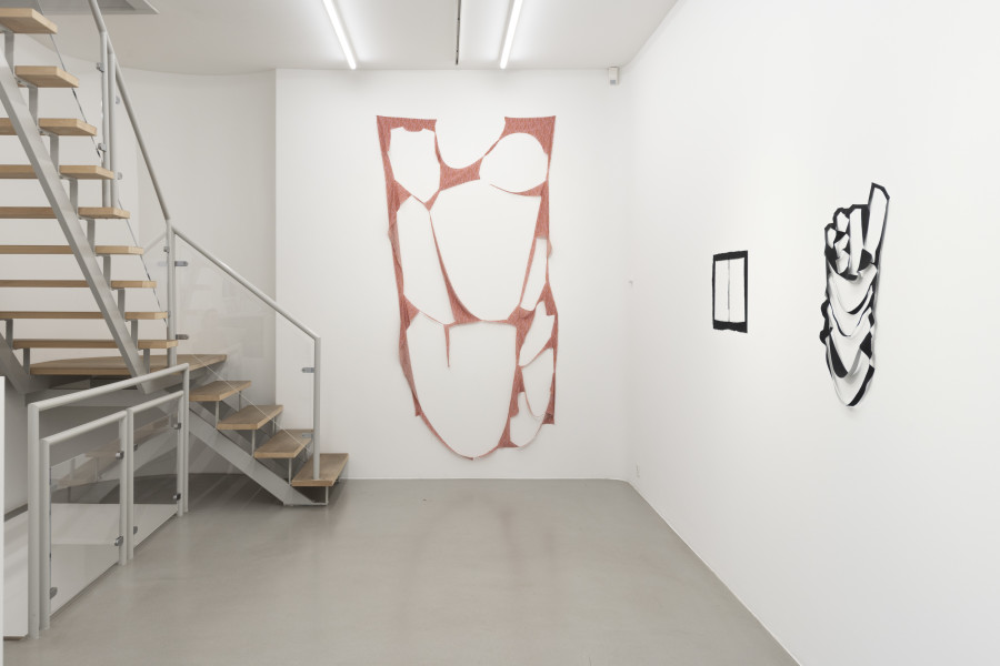 Installation view, Marion Baruch, Quel che rimane del cielo, Galerie Peter Kilchmann, Zürich, 2026.