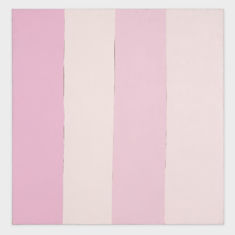Rochelle Feinstein, Pinky, 1991. Oil on canvas, 106.7 × 106.7 cm ( 42 x 42 inches ), FEINS57392