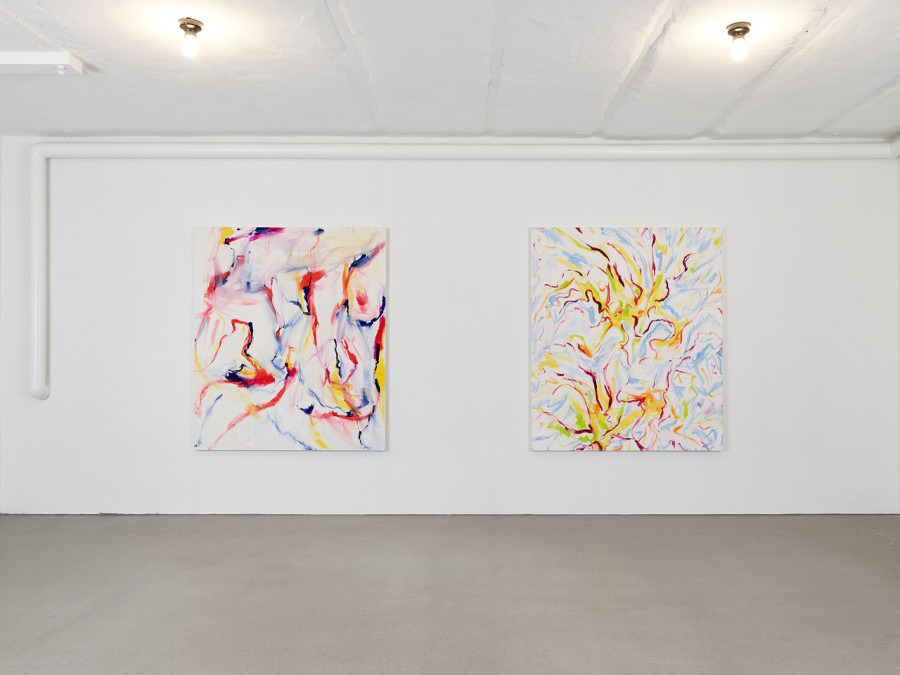 Exhibition view, Thomas Sauter, subito presto, flatmarkus, Zürich, 2025. Photo credit: Felix Jungo. Courtesy of the artist and flatmarkus