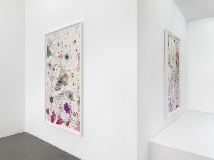 Group exhibition: Works on paper, Installation view, 2022, Galerie Mezzanin, Photos: Annik Wetter.