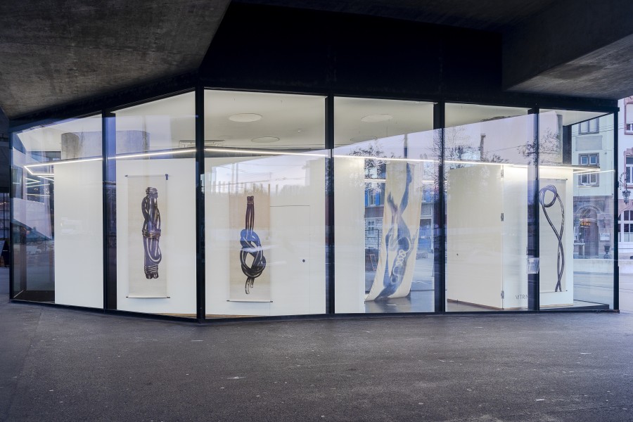 Carlotta Bailly-Borg, Family Affair, 2022. Installation view, VITRINE, Basel. Photographer Marcel Scheible.