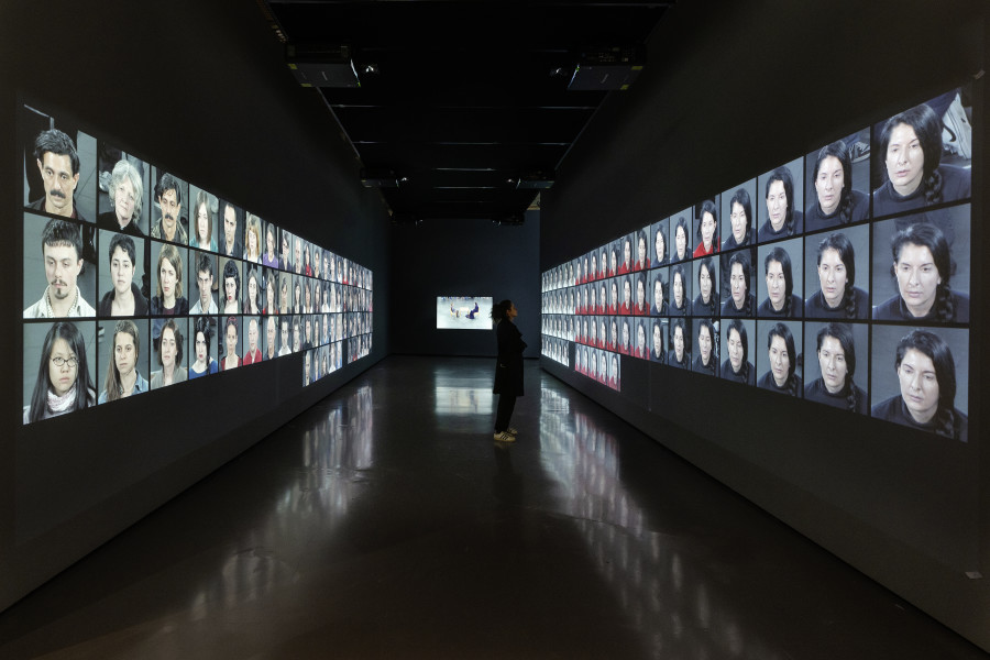 Marina Abramović. Retrospective. Installation view Kunsthaus Zürich, 2024. Photo: Franca Candrian, Kunsthaus Zürich, Works: © Courtesy of the Marina Abramović Archives / 2024, ProLitteris, Zürich