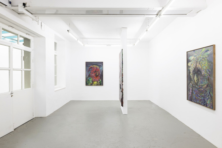 Michele Gabriele, Installation view from the Solo Show “Brambora” at Kaly Gallery, Lucerne, CH, 2025. Courtesy of the Artist and Kali Gallery. Photo by Kim da Motta