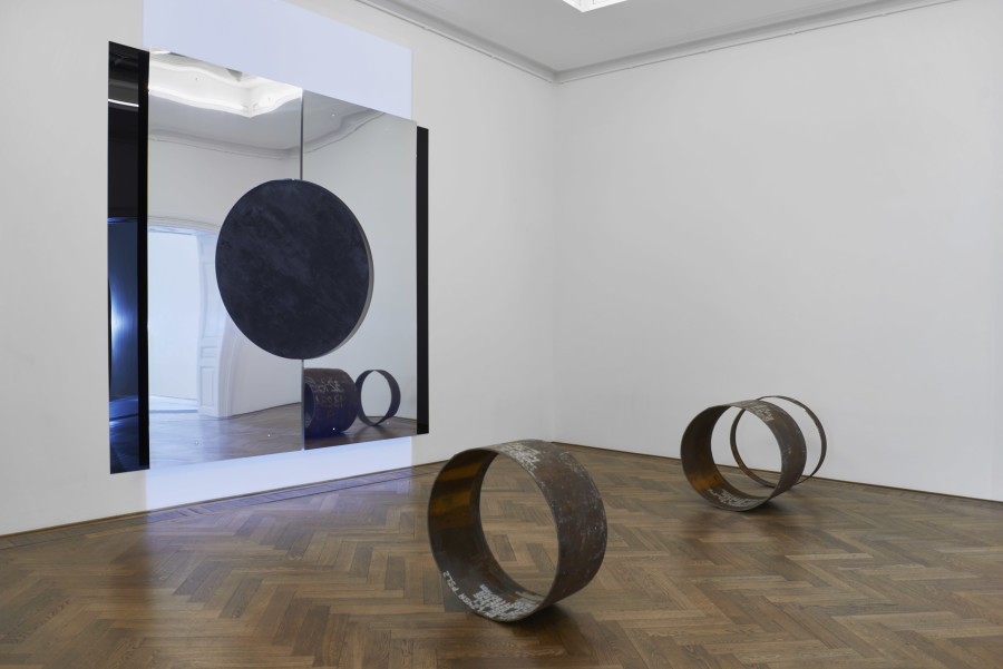 Marie Matusz, Reservoir, exhibition view, Kunsthalle Basel, 2025, photo: Philipp Hänger / Kunsthalle Basel