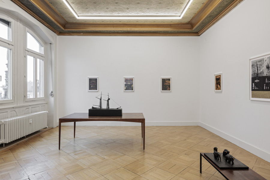 Exhibition view, Mathis Gasser, Works, Galerie Oskar Weiss, Zürich, 2026. Photo credit: Gina Folly