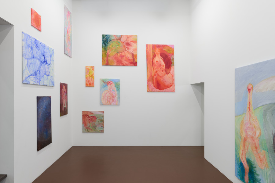 Installation view, Kateryna Lysovenko, Noch eine Welle, 2026, Karma International, Zurich.