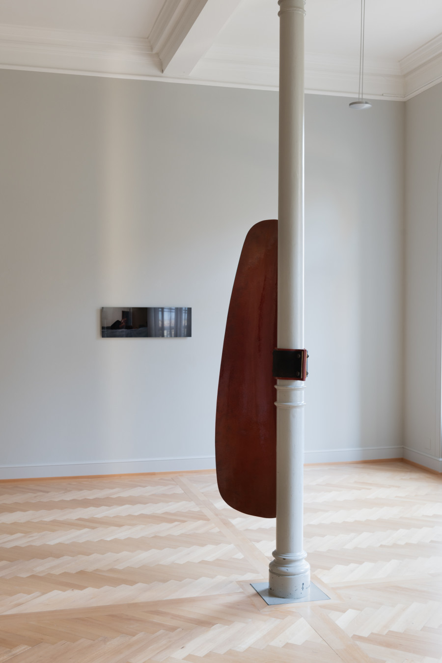 Marie Lund, The Falling, Installationsansicht Kunstmuseum St.Gallen, Foto: Sebastian Stadler