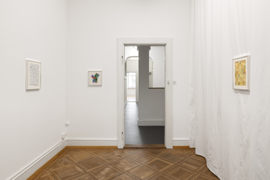 Exhibition view, Daniele Milvio, Daniele Milvio, Galerie Oskar Weiss, Zürich, 2026, Photo credit: Gina Folly